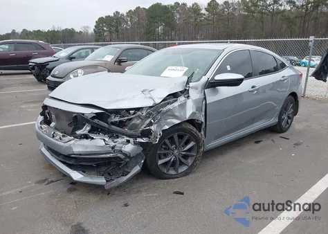 2019 Honda Civic Ex z USA, uszkodzony, nr VIN 19XFC1F39KE014417